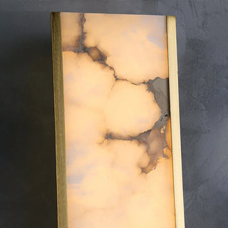 Wave Vein Aurelia Alabaster Wall Light