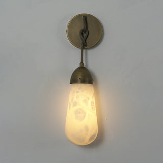 Wren Hanging Alabaster Sconce