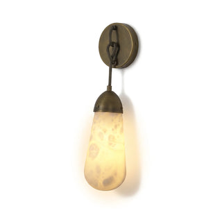 Wren Hanging Alabaster Sconce