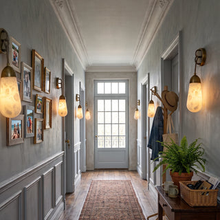 Wren Hanging Alabaster Sconce