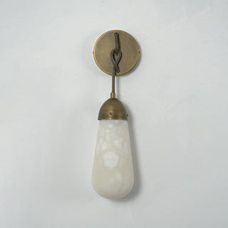 Wren Hanging Alabaster Sconce