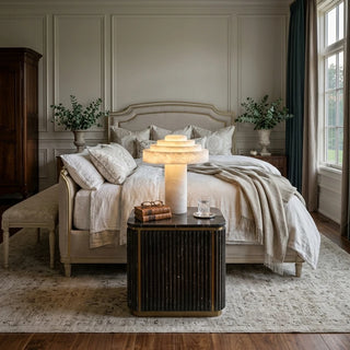 Ziggara Tiered Alabaster Table Lamp