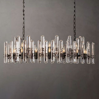 Browning Prism Linear Chandelier 54"