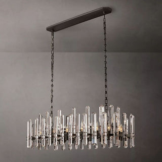 Browning Prism Linear Chandelier 54"