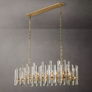 Browning Prism Linear Chandelier 54"