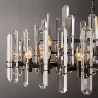 Browning Prism Round Chandelier 48"