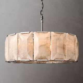 Harson Calcite Round Chandelier 31"