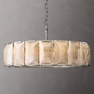 Harson Calcite Round Chandelier 43"