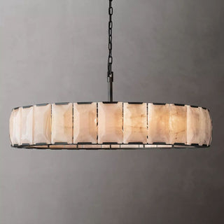 Harson Calcite Round Chandelier 60"